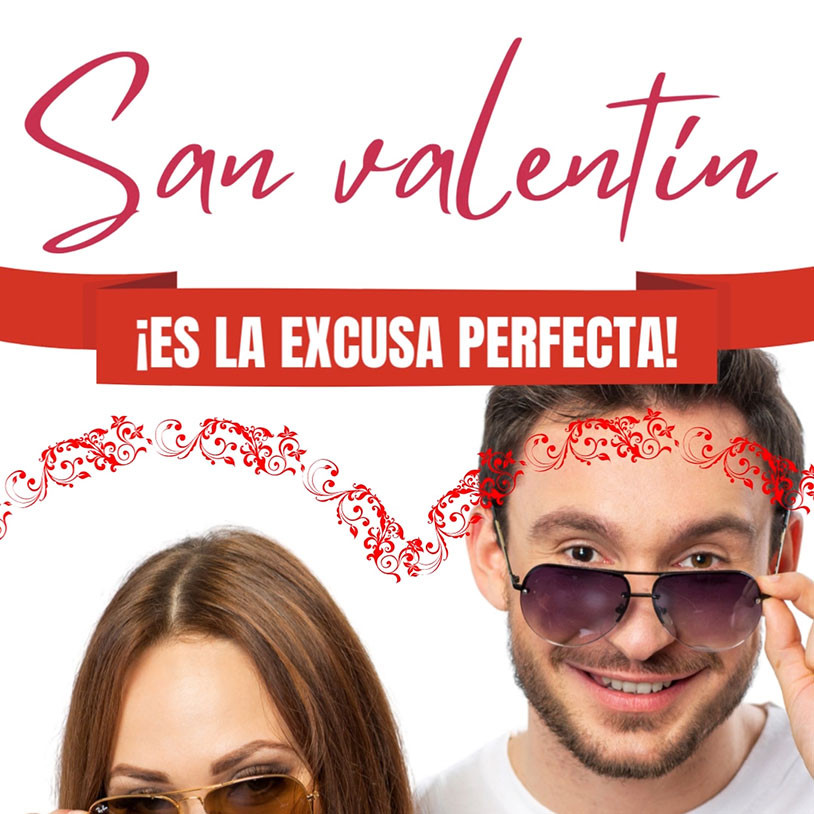 San Valentín Óptica Vertical Español
