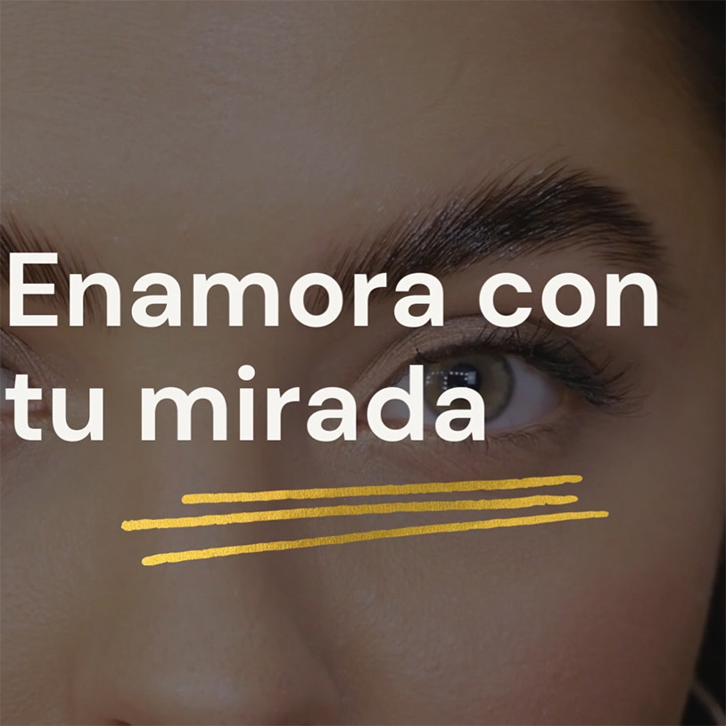 Tinte Cejas + Pestañas Horizontal Español