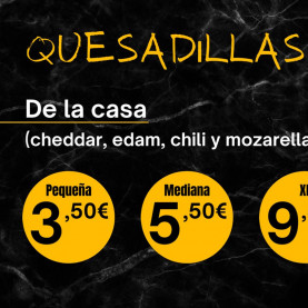 Quesadillas Horizontal Español