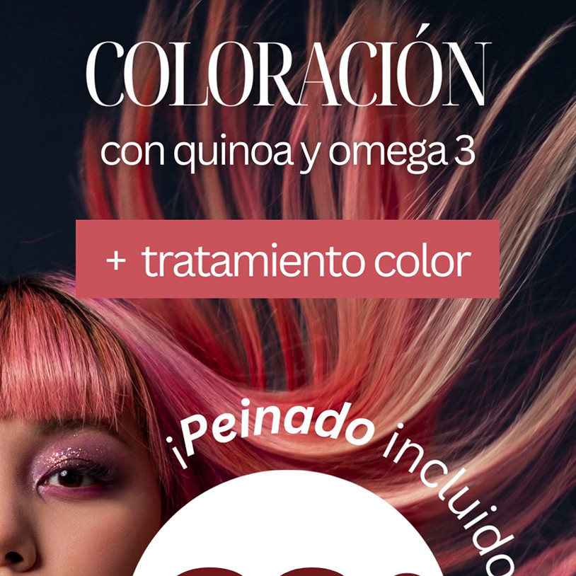 Coloración con quinoa y omega3 Vertical Español