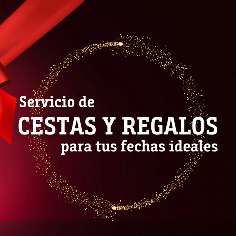 Cesta Regalo Vino Horizontal Español