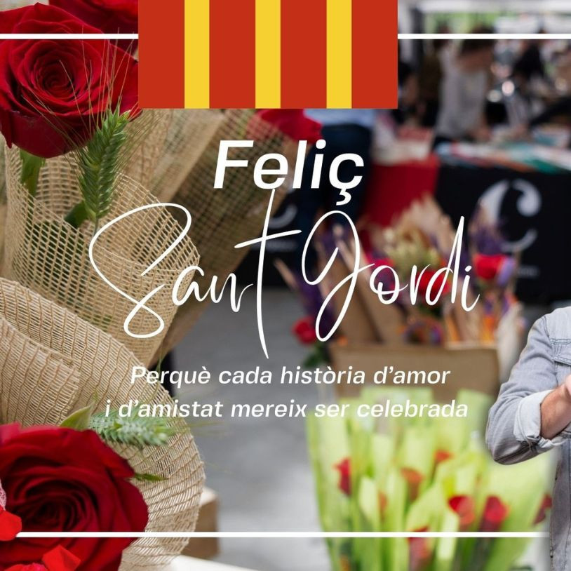 Sant Jordi Horizontal Catalán