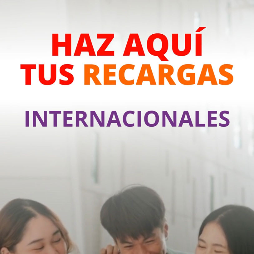 Recargas Internacionales Vertical Español