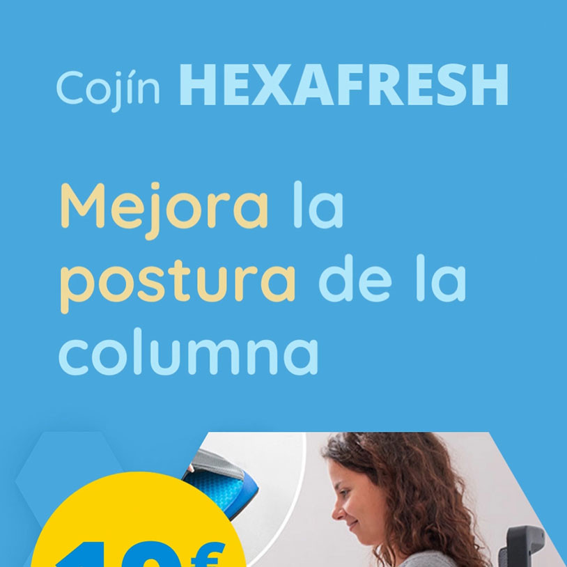 Cojín Hexafresh Vertical Español
