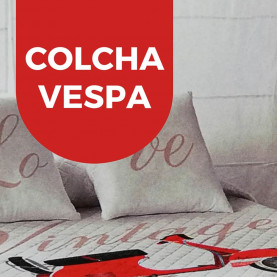 Colcha Vespa Vertical Español