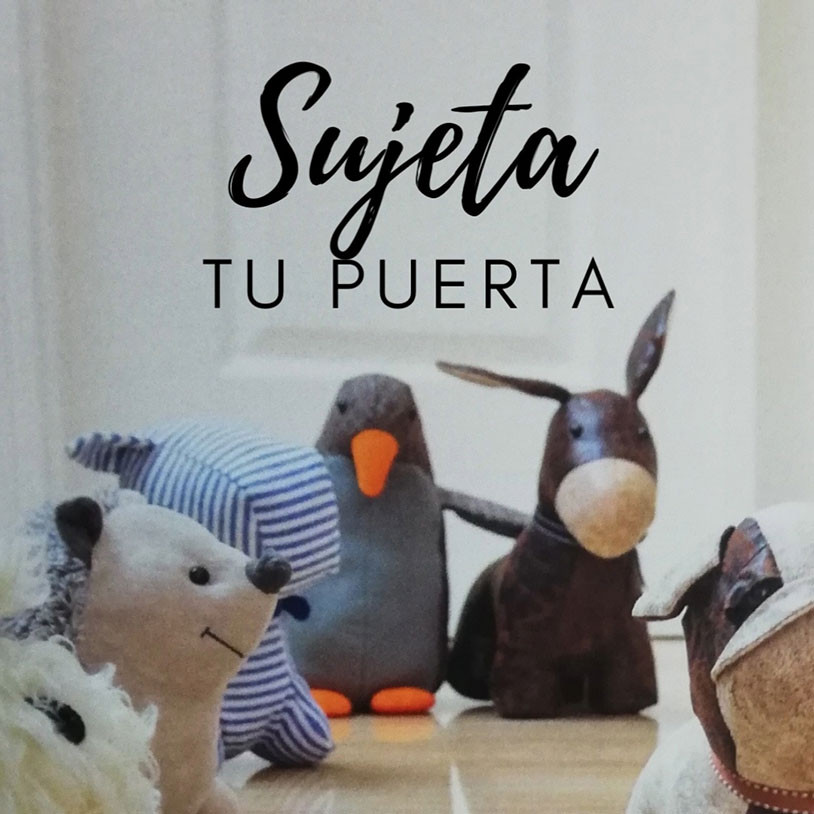 Sujeta Puertas Vertical Español