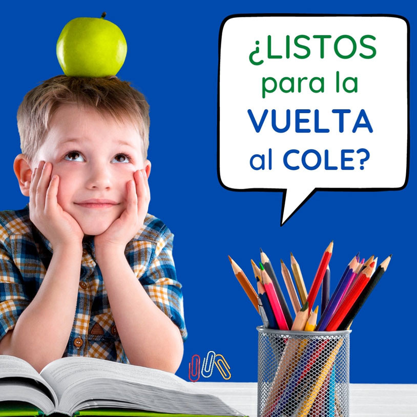 Vuelta al Cole Horizontal Español