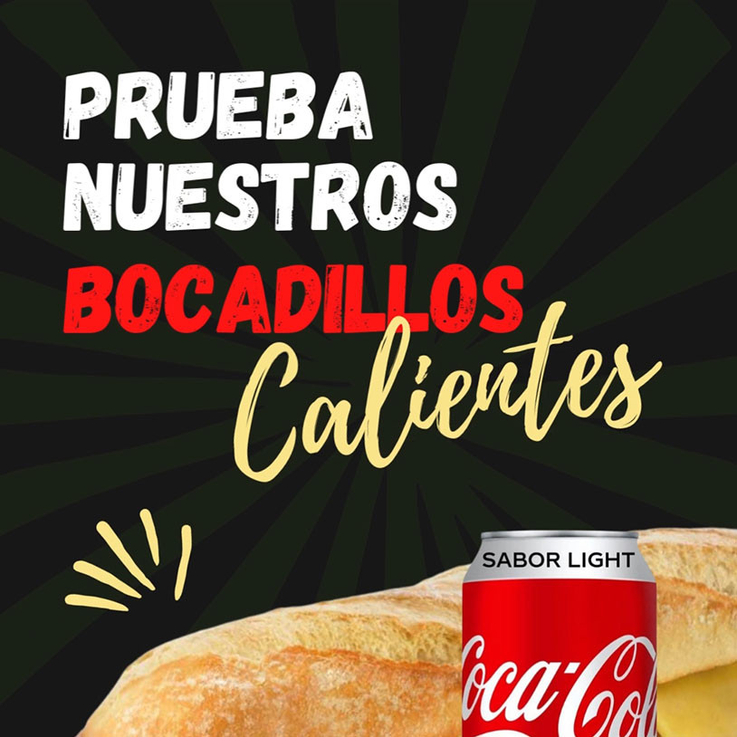 Bocadillos calientes Vertical Español